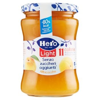 HERO CONFETTURA LIGHT DI ALBICOCCHE VASETTO 280 GR